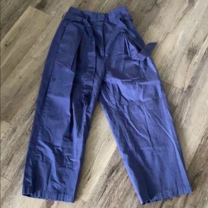 Navy Blue high waisted slacks